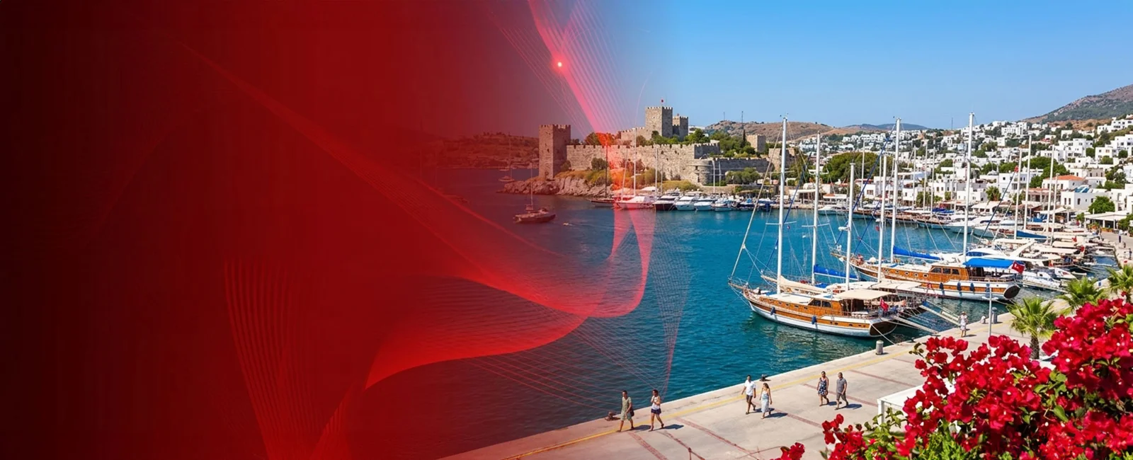 Bodrum kıyıları ve marina